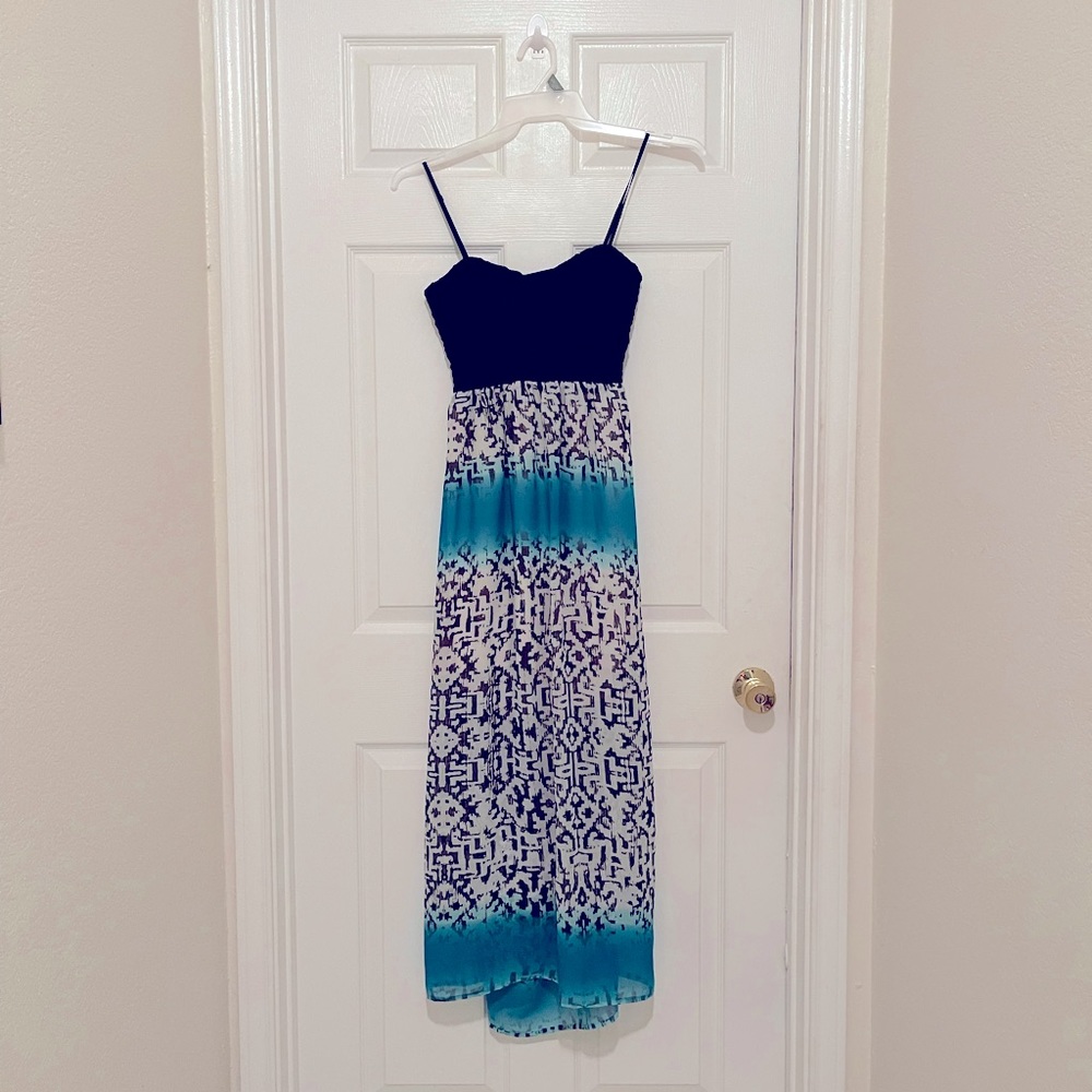 Spaghetti strap maxi dress
